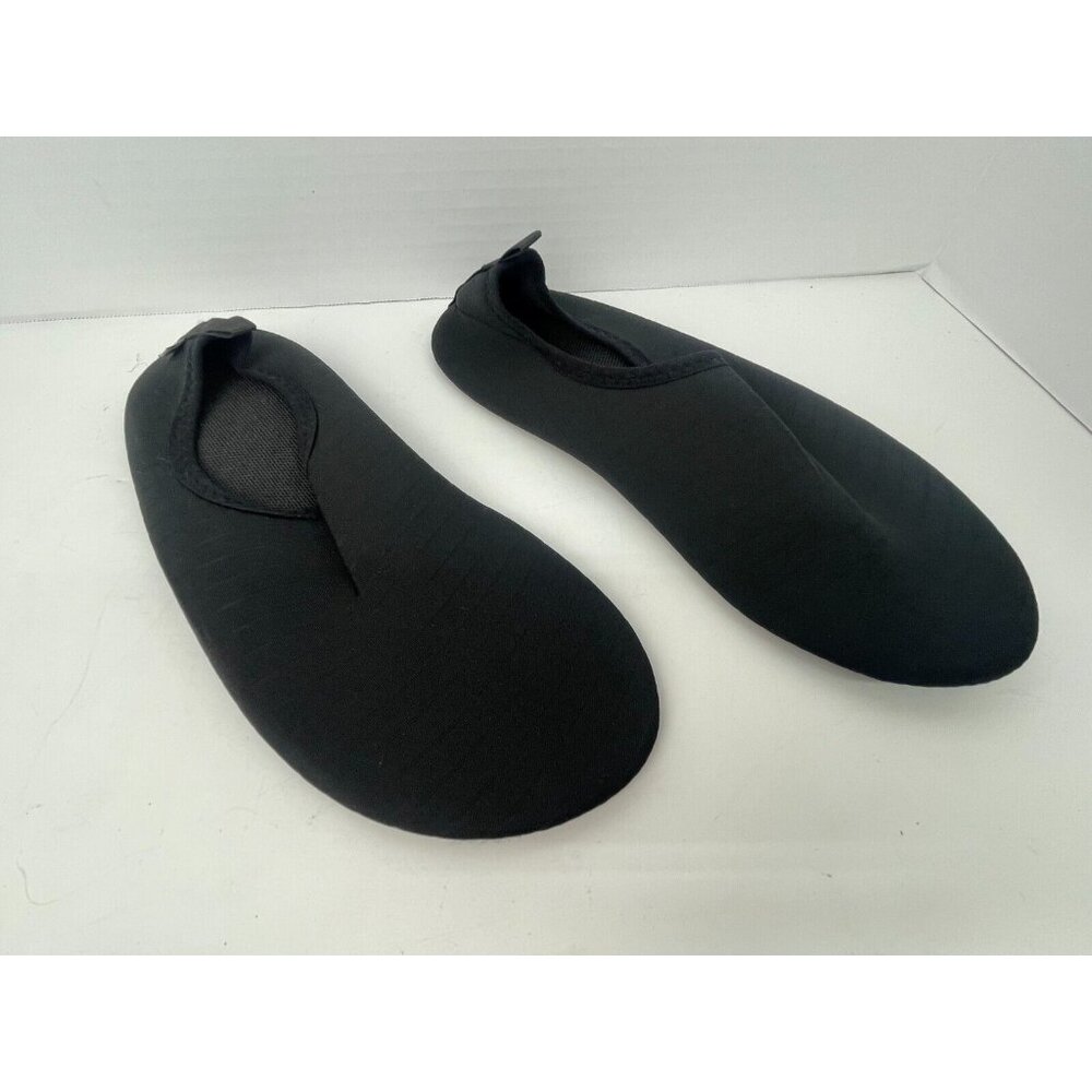 Vifuur Men's Black Non Slip Water Sock Sports Quick-Dry Aqua Shoes Size 44-45